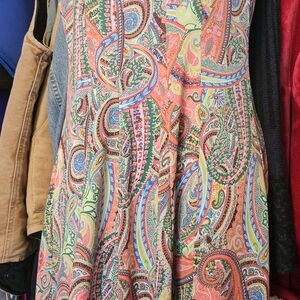 Ronni Nicole Multicolor Patterned Dress